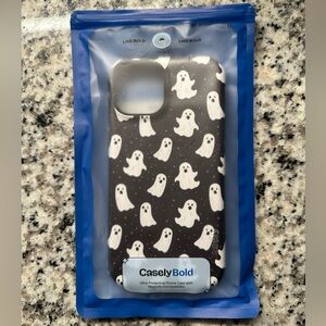 Casely Bold Black Ghost Phone Case iPhone 14